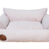 Fluffy pet bed Lauren Design pink | PETZWELCOME