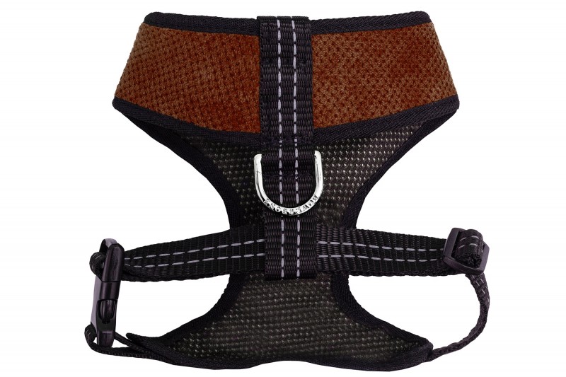 Dog harness CANDY brown | Bowl and Bone Republic | PETZWELCOME