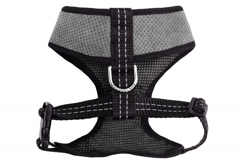 Dog harness CANDY gray  | Bowl and Bone Republic | PETZWELCOME