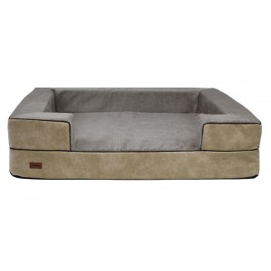 REX Orthopedic Dog Bed in Sand | PETZWELCOME