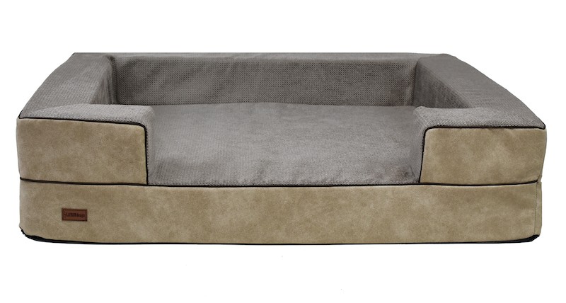 REX Orthopedic Dog Bed in Sand | PETZWELCOME