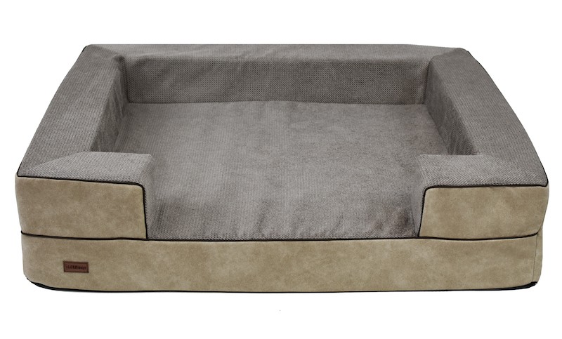 REX Orthopedic Dog Bed in Sand | PETZWELCOME
