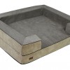 REX Orthopedic Dog Bed in Sand | PETZWELCOME