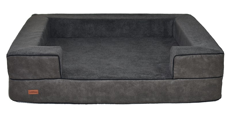 REX Orthopedic Dog Bed in Graphite | PETZWELCOME