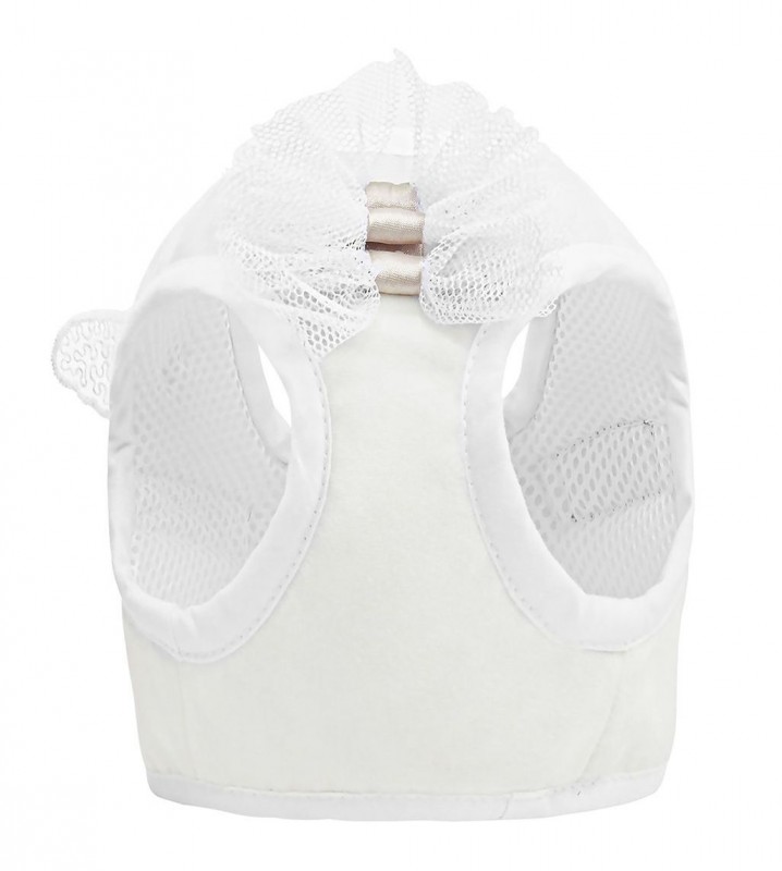 Luxury Wedding Dog Harness ROME (Off-White)| PETZWELCOME