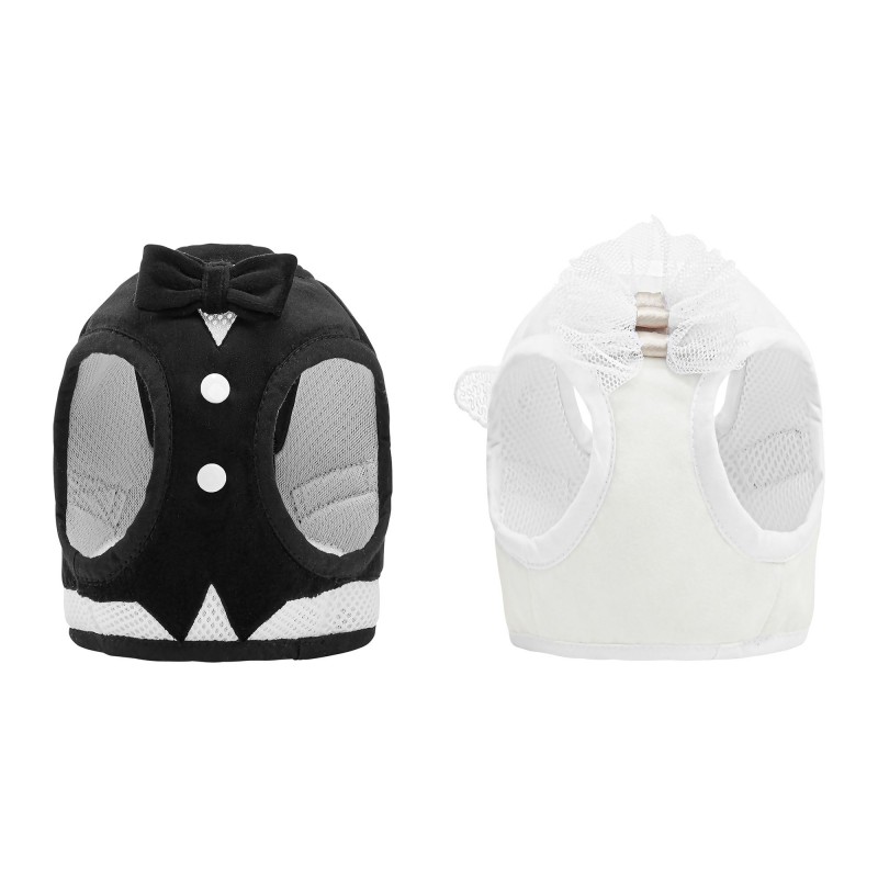 Luxury Wedding Dog Harness ROME (Off-White)| PETZWELCOME
