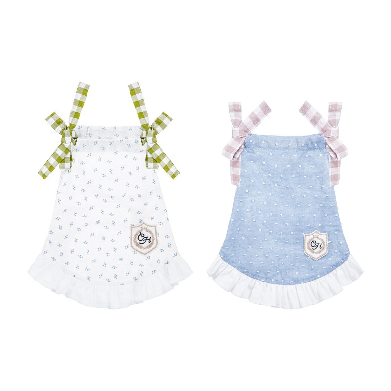 BLOOM White Pet Dress for Dogs or Cats | PETZWELCOME