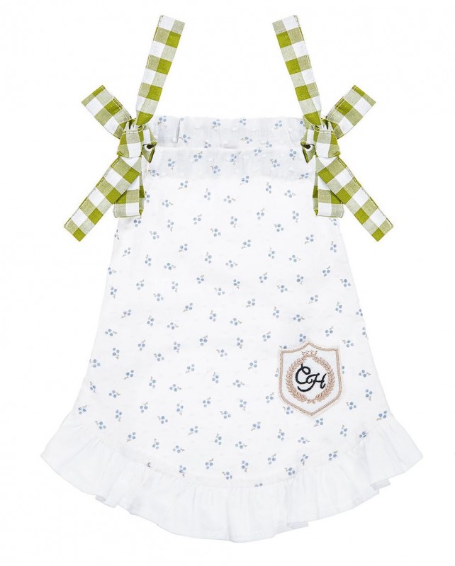 Sukienka dla psa lub kota BLOOM biała | PETZWELCOME