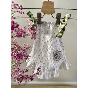 BLOOM White Pet Dress for Dogs or Cats | PETZWELCOME