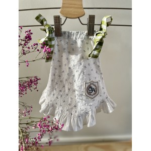 BLOOM White Pet Dress for Dogs or Cats | PETZWELCOME