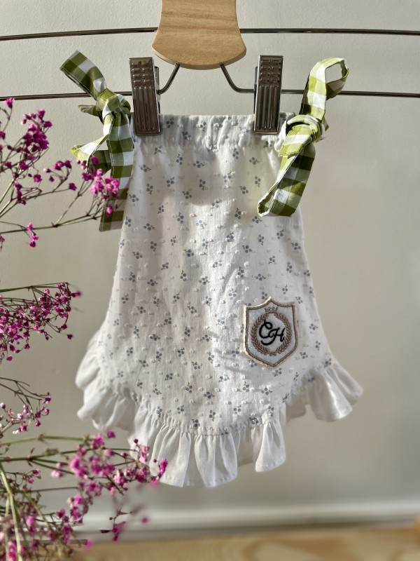 BLOOM White Pet Dress for Dogs or Cats | PETZWELCOME