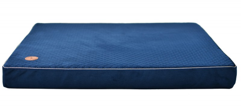 Ortopedyczny materac dla psa Hektor granatowy