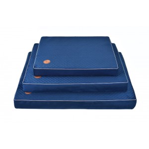 Materac ortopedyczny dla psa Hector granatowy | PETZWELCOME