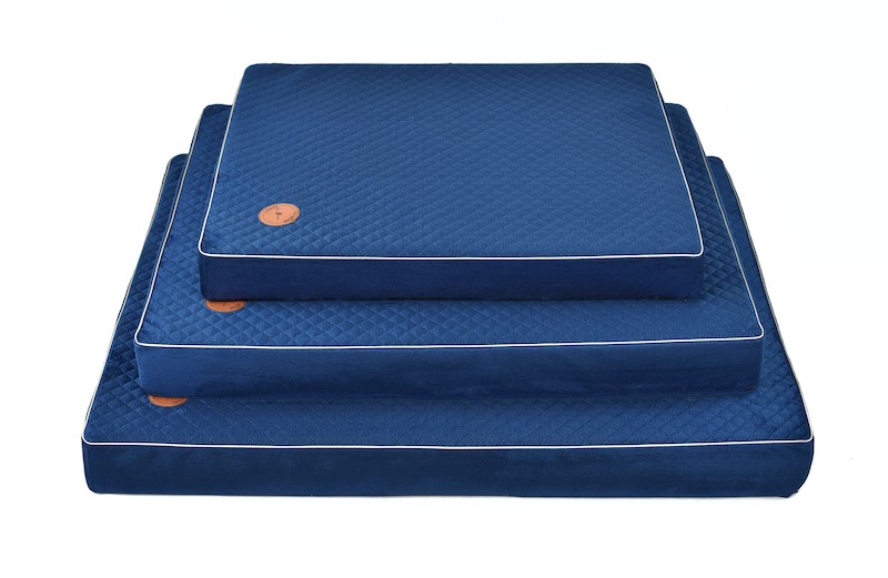 Navy orthopedic mattress for dogs Hector | PETZWELCOME