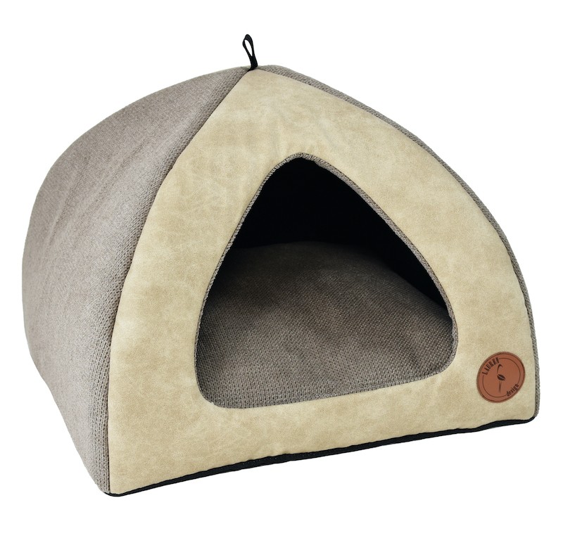 Bella Sand Dog or Cat Bed sand colour| Lauren Design | PETZWELCOME