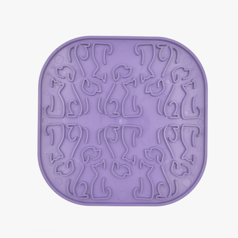 Licking Mat with Suction Cups Lollipop Sticky | FIBOO | PETZWELCOME