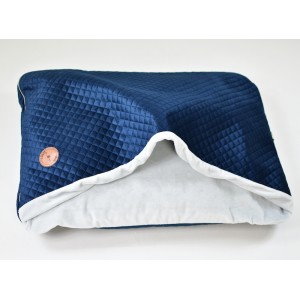 Nel Navy Norka Dog Bed| PETZWELCOME