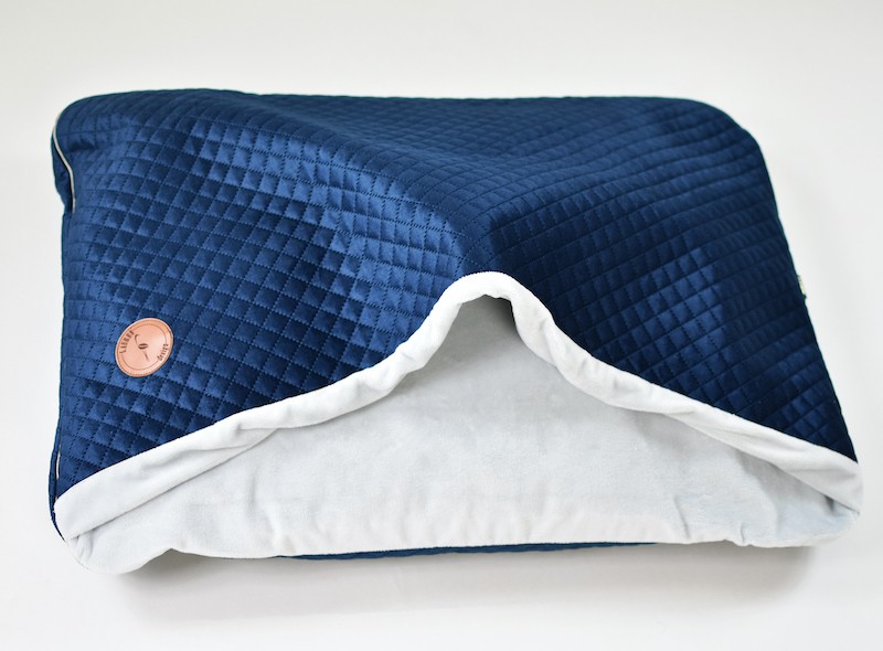 Nel Navy Norka Dog Bed| PETZWELCOME
