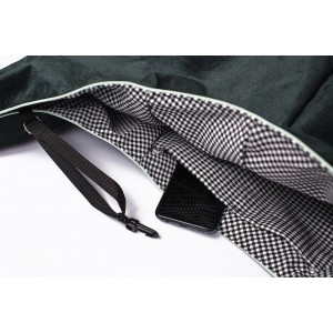 SARA Charcoal Carrier Bag for Dogs and Cats | Lauren design | PETZWELCOME