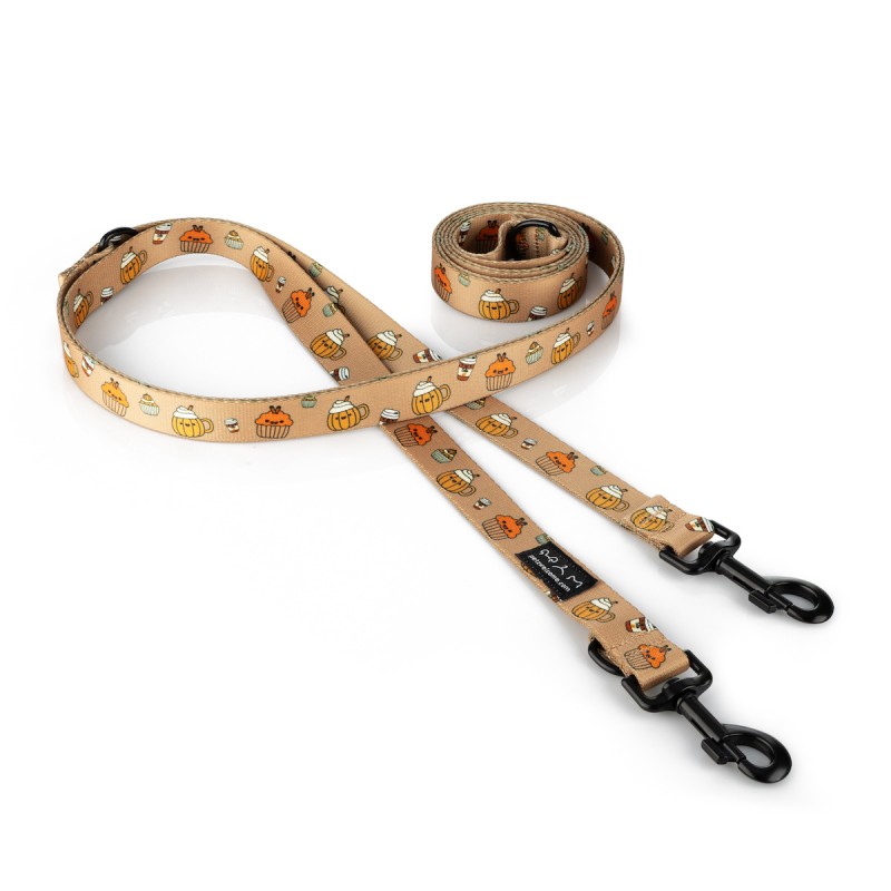 Adjustable dog leash Puppuccino | PETZWELCOME