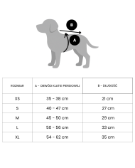 Kurtka zimowa dla psa z kożuchem SIENNA niebieska | Chloe's Home | PETZWELCOME