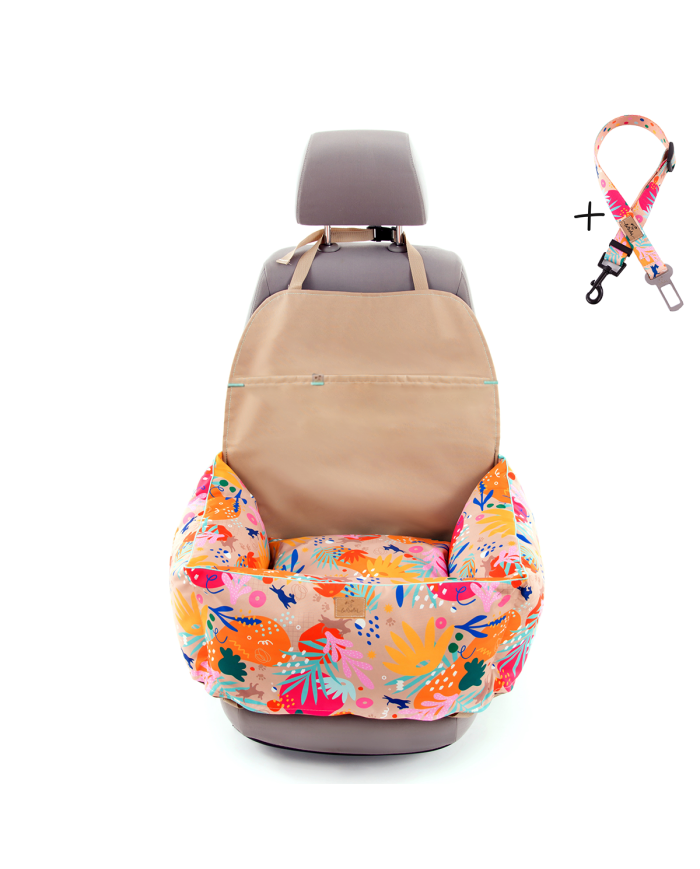 Fotelik samochodowy dla psa ERO SOFT How r u summer | BeBobi | PETZWELCOME