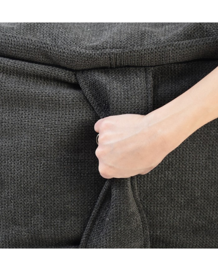 BONA Gray Round Cave Dog Bed| PETZWELCOME