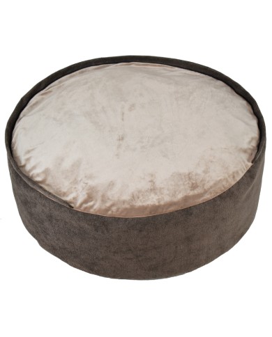 BONA Brown Round Cave Dog Bed | PETZWELCOME