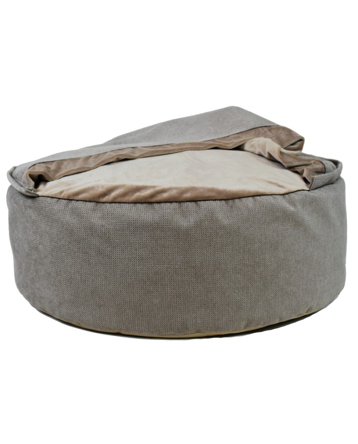 BONA Sand Round Cave Dog Bed | PETZWELCOME