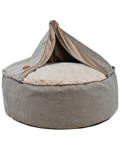 BONA Sand Round Cave Dog Bed | PETZWELCOME