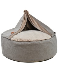 BONA Sand Round Cave Dog Bed | PETZWELCOME