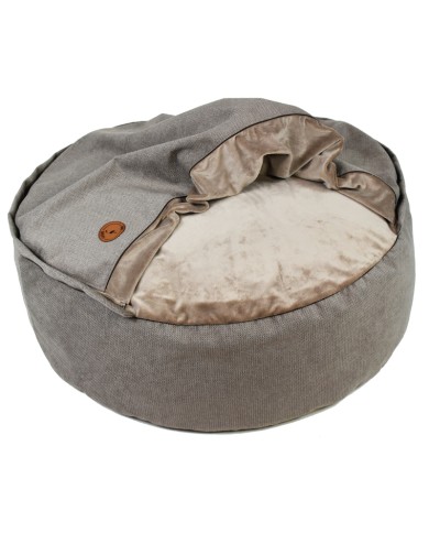 BONA Sand Round Cave Dog Bed | PETZWELCOME