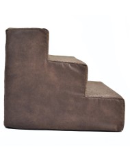 Milo Dog Stairs Brown | PETZWELCOME