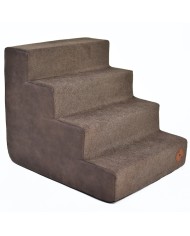 Milo Dog Stairs Brown | PETZWELCOME