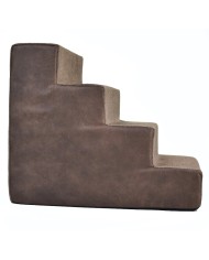 Milo Dog Stairs Brown | PETZWELCOME