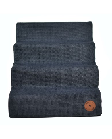 Schodki dla psa Milo węglowe | PETZWELCOME