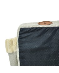 LUNA Pink Orthopedic Cave-Style Dog Bed | PETZWELCOME