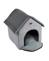 Stella Grey Pet House for Dogs and Cats | PETZWELCOME