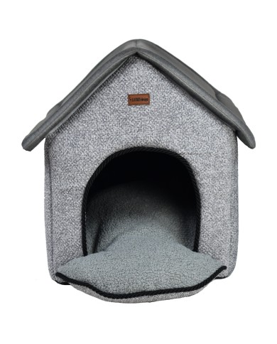 Stella Grey Pet House for Dogs and Cats | PETZWELCOME