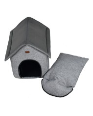 Stella Grey Pet House for Dogs and Cats | PETZWELCOME