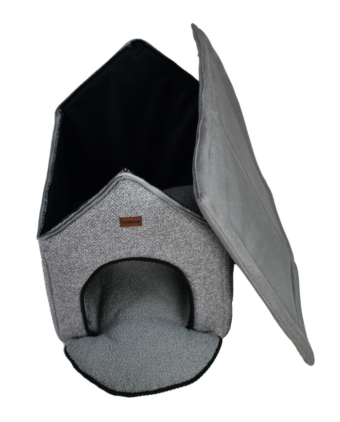 Stella Grey Pet House for Dogs and Cats | PETZWELCOME