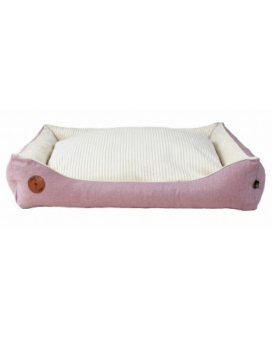 Pink Cezar Sofa-Style Bed for Dogs and Cats| PETZWELCOME