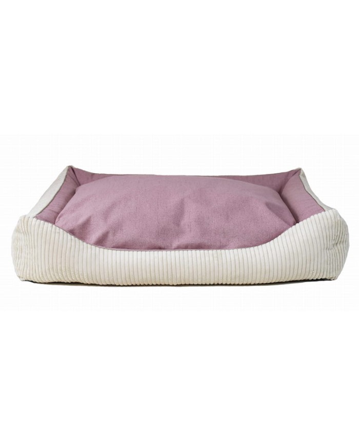 Pink Cezar Sofa-Style Bed for Dogs and Cats| PETZWELCOME