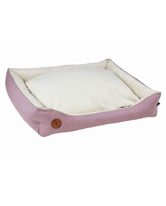 Pink Cezar Sofa-Style Bed for Dogs and Cats| PETZWELCOME