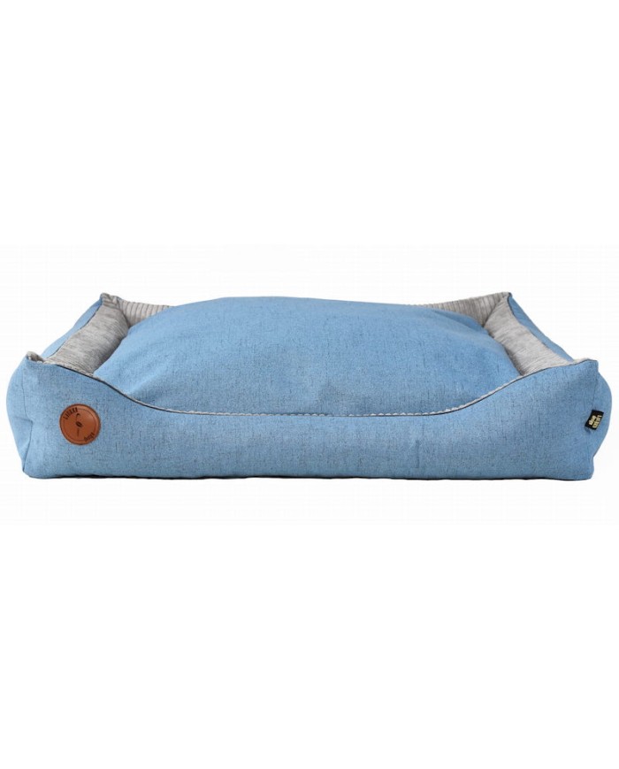 Blue Cezar Sofa-Style Bed for Dogs and Cats | PETZWELCOME