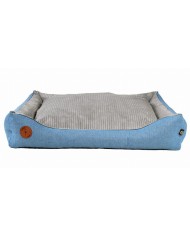 Blue Cezar Sofa-Style Bed for Dogs and Cats | PETZWELCOME