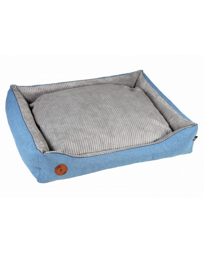 Blue Cezar Sofa-Style Bed for Dogs and Cats | PETZWELCOME