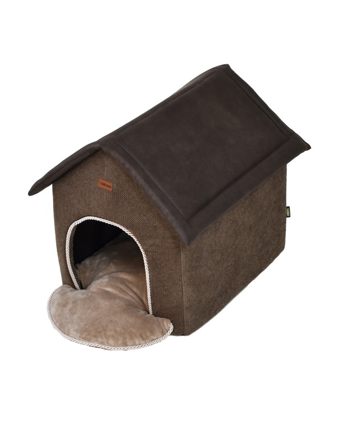 Stella Brown Pet House for Dogs and Cats | PETZWELCOME