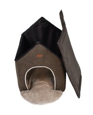 Stella Brown Pet House for Dogs and Cats | PETZWELCOME
