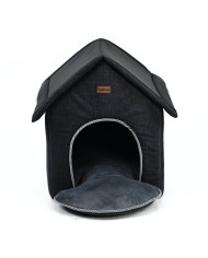 Stella Charcoal Pet House for Dogs and Cats | PETZWELCOME